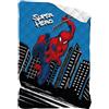 Disney Trapuntino/Copriletto Double Face Primaverile Personaggi Letto Singolo - 170x250 cm Moda Egidio (Spiderman)