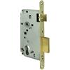 CISA Serratura Legno Infilare 5C631 Logo B.Tondo Ottonato F.mm 22 F.Sagom M2+Scr E.mm 70
