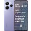 XIAOMI REDMi NOTE 14 5G PURPLE 8GB 256GB NFC AI DUAL SIM 6,67 ITALIA NO BRAND