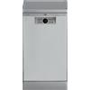 Beko BDFS26020XQ - Lavastoviglie Slim Libera Installazione 10 Coperti Classe E 45 cm Pearl Inox