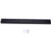 Fdit Base per plafoniera Fitting Base Rettangolare per Lampada a Sospensione Fai da Te Accessori(Black)