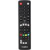 NEDIS Telecomando universale - pre-programmato - 1 dispositivo Disney + Button/Google Play Button/Netflix Button/YouTube Button - Infrarossi - Nero