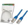 DIGITUS Cavo LAN Cat 5e - 3 m - Cavo di rete RJ45 - U/UTP non schermato - Compatibile con Cat-6 e Cat-5 - Blu