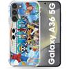 Cokitec Cover rinforzata per Samsung Galaxy A36 5G Manga One Piece Sunny