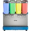 Spm Distributore Refrigerato di Bevande CLASSIC PRO 4 SPM 9+9+9+9 Litri 600 W