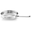 Fissler Padella Padella, Serie Original-Profi Collection, Capacità 2 Litri, Diametro 24 cm, Acciaio inox satinato (esterna)/ Acciaio inox lucidato (interna), Manico acciaio inox 18/10 con occhiello, Fondo Fissler Co