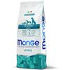 MONGE 12 kg Monge Hypo Alimento Completo Dietetico Crocchette Croccantini per Cani Adulti per la Riduzione delle Intolleranze con Salmone e Tonno