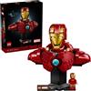Lego - Marvel Busto di Iron Man MK4 76327