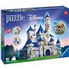 Ravensburger Italy- Castello Disney Puzzle 3D, 12587 - NUOVO
