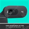 Logitech C505 Webcam HD - Videocamera USB Esterna 720p HD per Desktop o Laptop con Microfono a Lunga Portata, Compatibile con PC o Mac