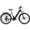 Touroll Urbano 3 bici elettrica motore centrale 250W , 27,5" , batteria da 36 V 13 Ah , autonomia di 120 km