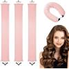 YueJieSelected 3 pezzi Overnight Blowout Rods Heatless Curls Grandi ricci, Blowout Hair Overnight, Blow Out Hair Curler, bigodini senza calore, per capelli lunghi (colore albicocca, dimensioni normali)