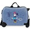 Disney (TG. Taglia Unica) Disney Minnie Make it Rain Bows Valigia infantile blu 50 x 38