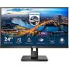 Philips Monitors (TG. 24 Zoll FHD) Philips 242B1 - Monitor FHD da 24", regolabile in altezza (192