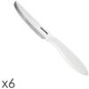Tescoma Coltello Tavola 6 Pezzi Linea Presto di Tescoma-Bianco