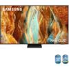 Samsung Smart TV 55" 4K UHD Neo QLED Tizen NQ4 AI Gen2 Cl.E Nero QE55QN70FAUXZT SAMSUNG