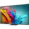 Lg Smart TV 65" 4K Ultra HD QNED WebOS a8 Classe E Grigio 65QNED87T6B.API LG