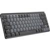 Logitech (TG. One Size) Logitech MX Mechanical Mini Tastiera Retroilluminata Wireless, Bl
