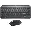 Logitech MX Keys Mini + MX Anywhere 3S, Tastiera e mouse wireless digitazione fl