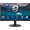 Philips Monitors (TG. 24") Philips 242S9JML - Monitor Full HD da 24 pollici, altezza regolabile,
