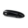 Modula BOX TETTO MODULA TRAVEL 650 LT NERO LUCIDO CON DOPPIA APERTURA 235x90x48 cm