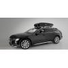 Modula MOCS0455 BOX TETTO MODULA FALCON 400 LT NERO LUCIDO 165X90X37 BAULE AUTO CON DOPPIA APERTURA