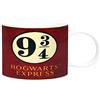 Harry Potter - Tazza in porcellana, Rosso, 8 x 8 x 9,5 cm