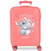 Disney Joumma Stitch Cuddle me Valigia per bambini Rosa 45 x 31 x 20 cm Rigido 1,8 kg ABS 1,8 kg 27,9 L Bagaglio a mano, Rosa, Taglia unica, Valigia cabina