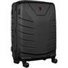 WENGER Pegasus Medium Valigia Rigida con 4 Ruote, Trolley, Medio, 66 (79) l, Serratura, Uomo Donna, Viaggi Vacanze, Nero, 610848