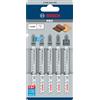 BOSCH PROFESSIONAL Lame Bosch Professional PRO T144DF per seghetto alternativo (5 pezzi)
