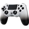 ECHTPower Controller Wireless per PS4, 2024 Nuovo Design Joystick per PS4/Pro/Slim/PC, Doppia Vibrazione, Giroscopio, Batteria da 600mAH, Jack per Cuffie da 3,5mm, Controller Ergonomico e Antiscivolo