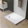 Parama Piatto doccia 70x120 cm bianco lucido bordato in acrilico rinforzato | Asteios