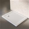 Parama Piatto doccia 70x100 effetto pietra bianco in acrilico altezza slim | Petra