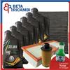 Selezionati Da BT Ricambi Kit Tagliando Alfa Romeo Giulia (952) Stelvio (949) 2.2 D Q4 Filtri 6L Olio 0W30
