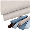 AQIGR Fodera per Estensione del Materasso con Cerniera, Tessuto di Lino, Copricuscini Protettivo Rettangolare, Facile da Smontare e Lavare, Solo 1 Copri Cuscino(Beige,120x15x25cm)