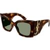 Saint Laurent Occhiale da sole Saint Laurent SL M119 BLAZE col. 002 havana havana green