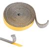 MIGUBIGU 1 Pezzo Guarnizione Stufa a Legna 3 mm x 20 mm x 2.5 m, Guarnizione Alta Temperatura, Camino Guarnizione Fibra, Guarnizione Forno per Stufa, Caminetti, Porta del Forno, Forni, Caldaie