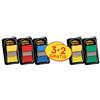 post-it Post it index 680 con dispenser Value pack 3+2 Post-it® rosso, verde, giallo , blu - 680-3+2