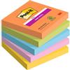 post-it Foglietti Post-it® Super Sticky Boost - conf. 5 blocchetti da 90 ff Post-it® 76x76 mm - 654-5SS-BOOS