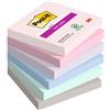 post-it Foglietti Post-it® Super Sticky Soulful conf. 6 blocchetti da 90 ff - 76x76 mm - 654-6SS-SOUL