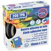 eurocel Nastro adesivo telato Eurocel formato 19x2,7 mt- colore nero 016714194 -16