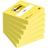 post-it Foglietti Post-it® giallo neon 100 fogli/blocchetto conf. 6 pz 76x76 mm 7100180386