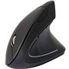 Q-Connect Mouse ergonomico verticale Q-Connect wireless 2.4G 123x65x82 mm nero KF10714