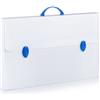 Favorit Valigetta in plastica Favorit Every Line colore neutro 36,5x56,5x5,5 cm 100501064