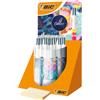 bic Espositore 30 penne a sfera a scatto Bic 4 Colours fanatsie assortite 9649042