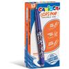 carioca Penna cancellabile Carioca Oops Pop punta media 0,7 mm conf. da 12 blu 42044/02