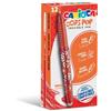 carioca Penna cancellabile Carioca Oops Pop punta media 0,7 mm conf. da 12 rosso 42044/03