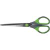 Q-Connect Forbici Q-Connect Softgrip lame simmetriche grigio/verde 17,5 cm E-35271 IA