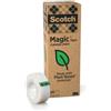 3m Nastro adesivo Scotch Magic™ Più Verde 19 mm x 33 m trasparente opaco conf. da 9 rotoli - 900-1933-9