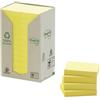 post-it Foglietti Post-it Notes Giallo in carta riciclata conf. torre da 24 blocchetti da 100 ff - 653-1T